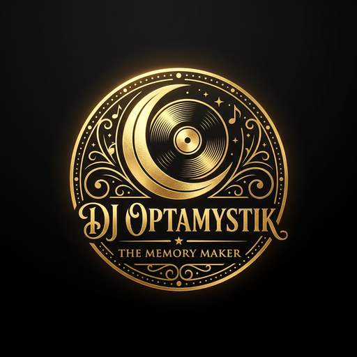 DJ Optamystik logo — The Memory Maker